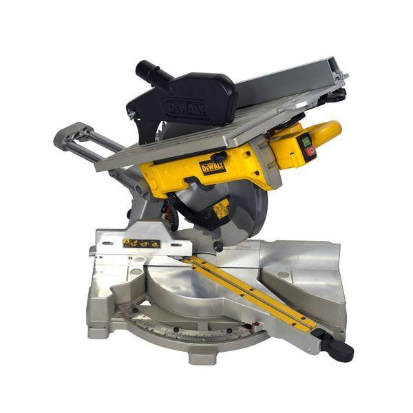 Serra Combinada de Esquadria e Bancada DEWALT D27112-QS (1370 W - Corrente alternada - Amarelo/Preto)