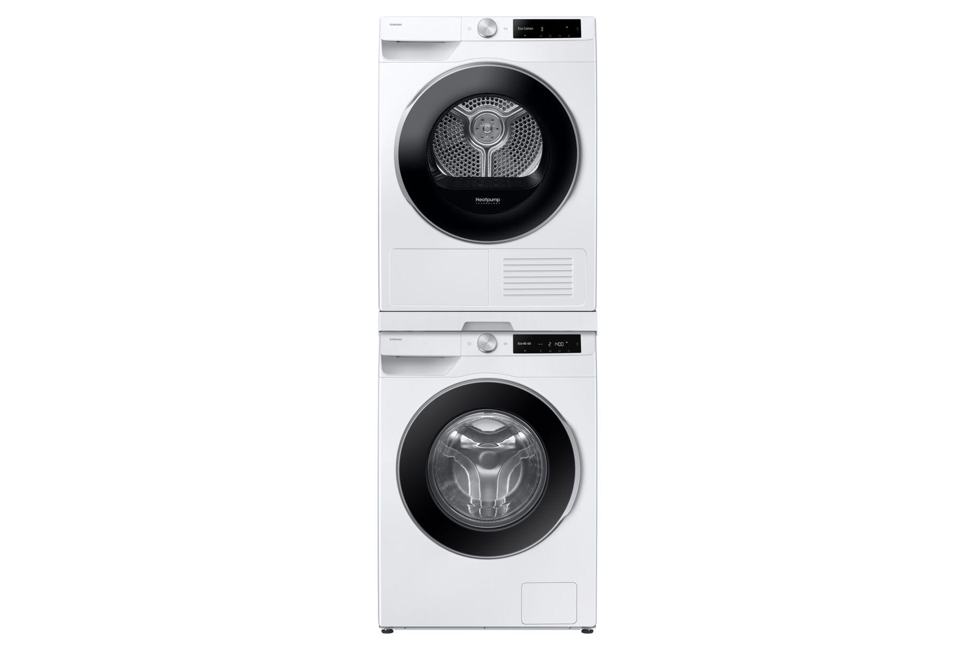 Máquina de Secar Roupa Independente SAMSUNG DV90DG6845LEU3 (9 kg - Bomba de calor - Direita - Branco), miniatura 15