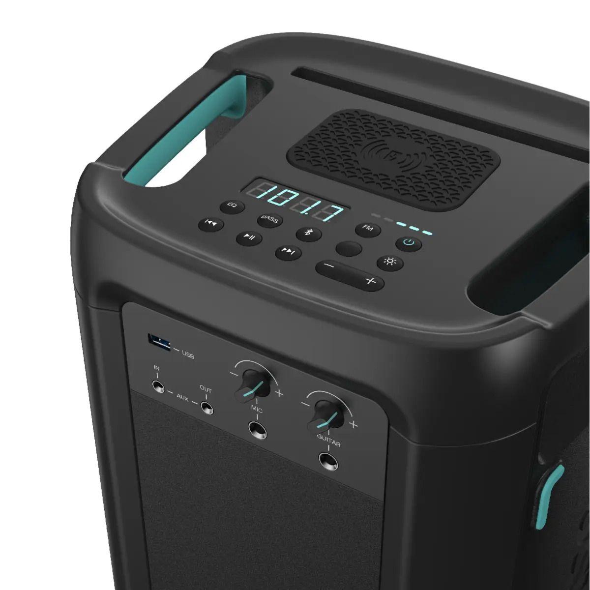 Coluna High Power HISENSE HP110 Plus Party Rocker One Plus (300 W - Sem fios - Preto), miniatura 5