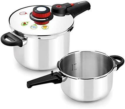 Conjunto de Panelas de Pressão MONIX M790005 Selecta (Inox)