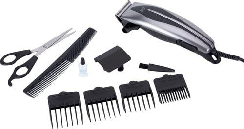 Máquina de Cortar Cabelo JATA MP423 (Inox - Preto e Inox)