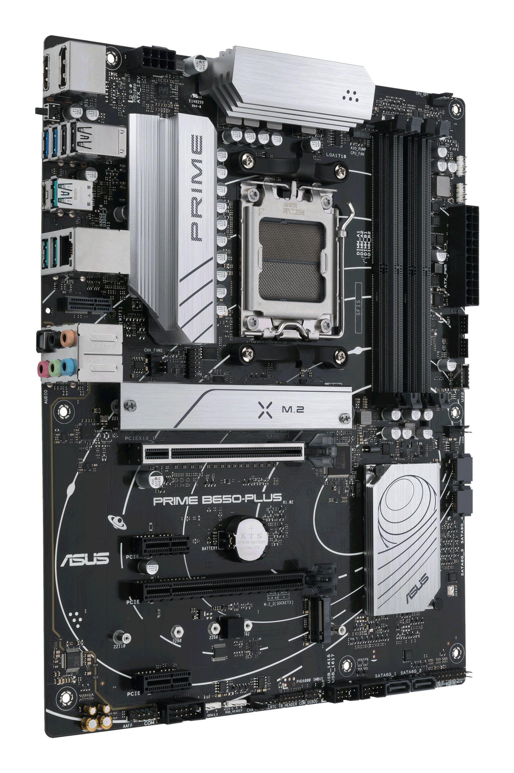 Motherboard ASUS PRIME B650-PLUS-CSM (AM5 - AMD Ryzen 7000 Series - ATX) — miniatura 3
