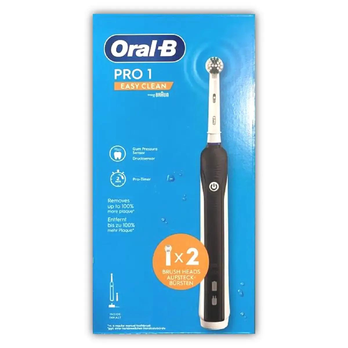Escova de Dentes Elétrica BRAUN Oral-B Pro Clean Series 1 (Preto), miniatura 2