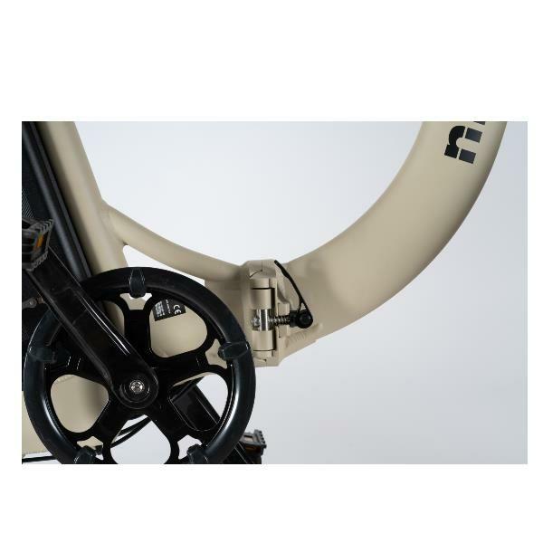 Bicicleta Elétrica NILOX X9 PLUS 20X4P (250 W - 20" - Preto e Areia) — miniatura 6