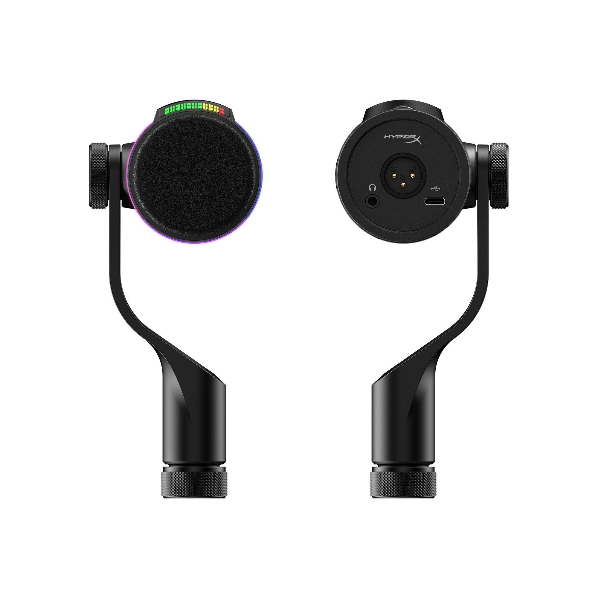 Microfone Dinâmico HYPERX FlipCast (Microfone dinâmico - Com fios - XLR/USB - Preto) — miniatura 4
