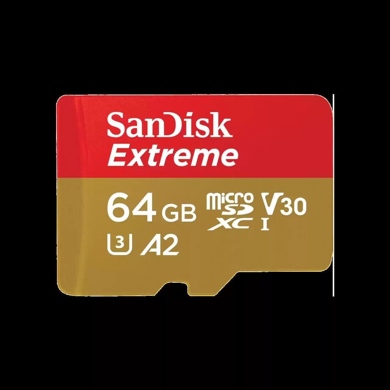 Cartão de Memória SANDISK Extreme (64GB - Classe 10 - Até 170 MB/s - Preto), miniatura 3
