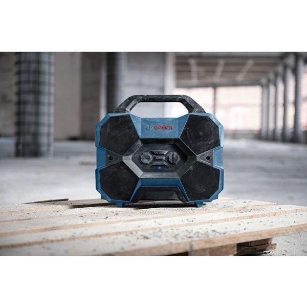 Coluna Portátil BOSCH GPB 18V-6 C (Com fios e sem fios - 40 W - 4.0 canais - Azul), miniatura 2