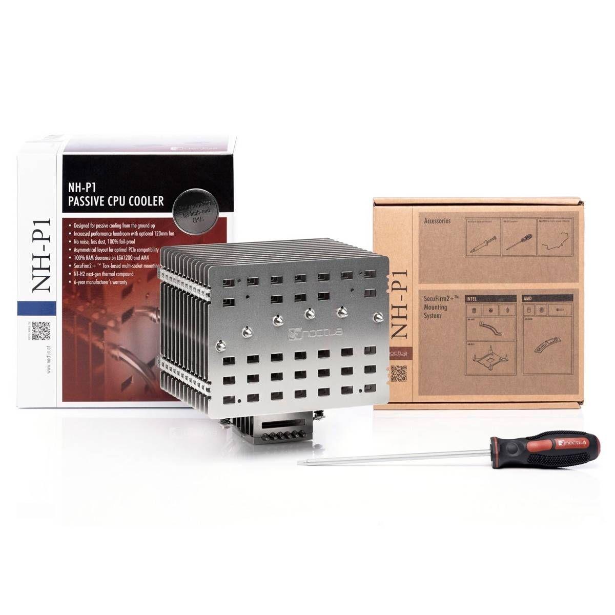 Dissipador de CPU NOCTUA NH-P1 (Alumínio, cobre - Alumínio) — miniatura 4