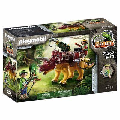 Conjunto de Figuras PLAYMOBIL Dino Rise Triceratops 71262 (Dino Rise - 5 a 10 anos), miniatura 2