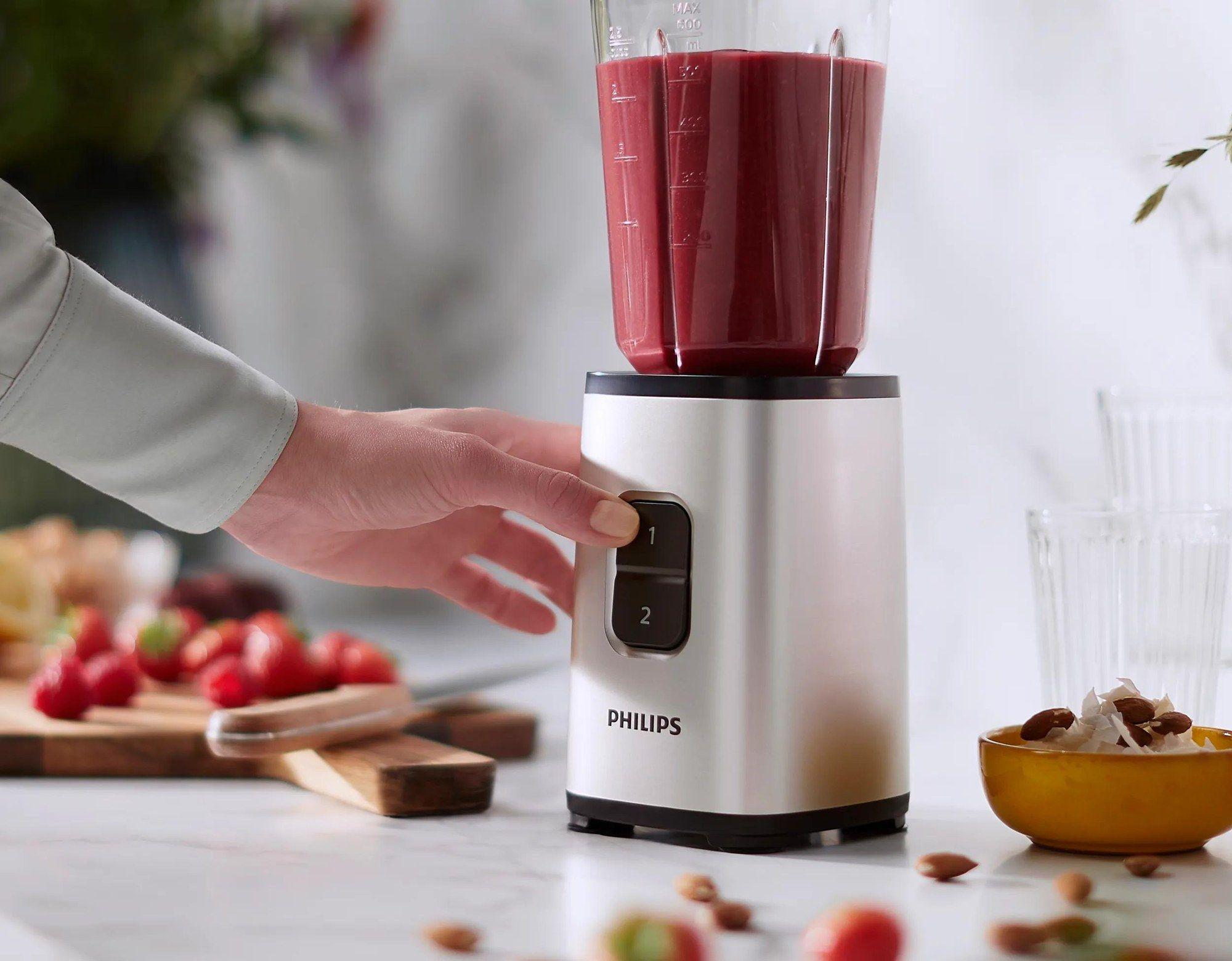 Liquidificadora PHILIPS Daily Collection HR2604/80 (Liquidificador - 350 W - 28 520 rpm - Preto/Inox), miniatura 8