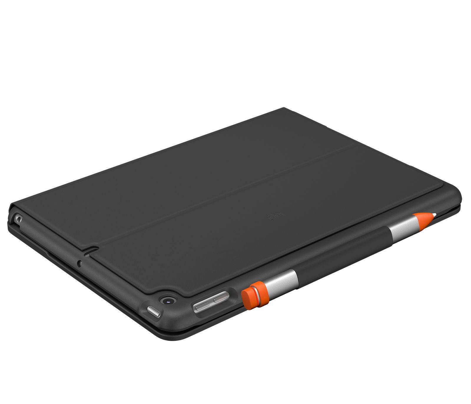 Teclado LOGITECH Slim Folio (Nórdico - Padrão - Bluetooth - Grafite) — miniatura 5