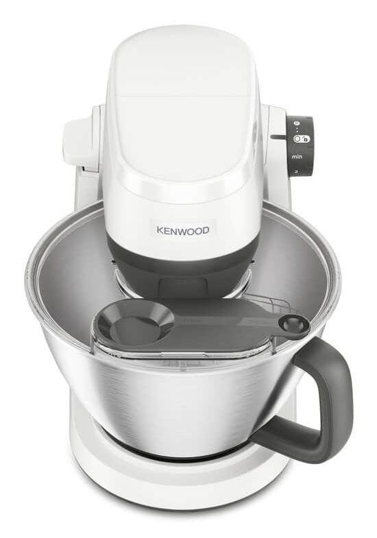 Robot de Cozinha KENWOOD KHC30.000WH (Altura 29,4 cm - Branco/Inox)