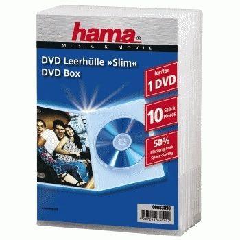 Caixa para DVD HAMA 83890 Slim (Transparente) — miniatura 2