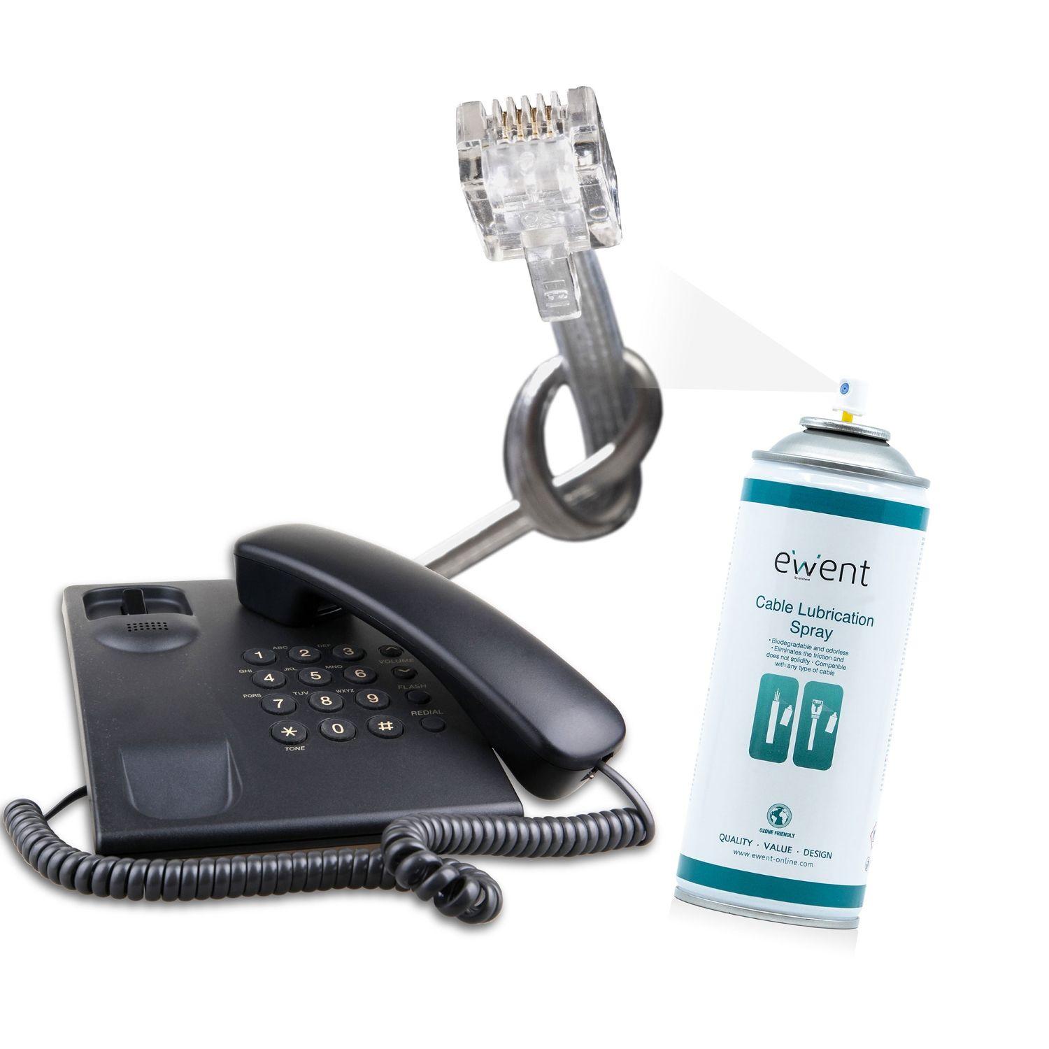 Spray Lubrificante de Cabos EWENT EW5618 (Branco) — miniatura 5