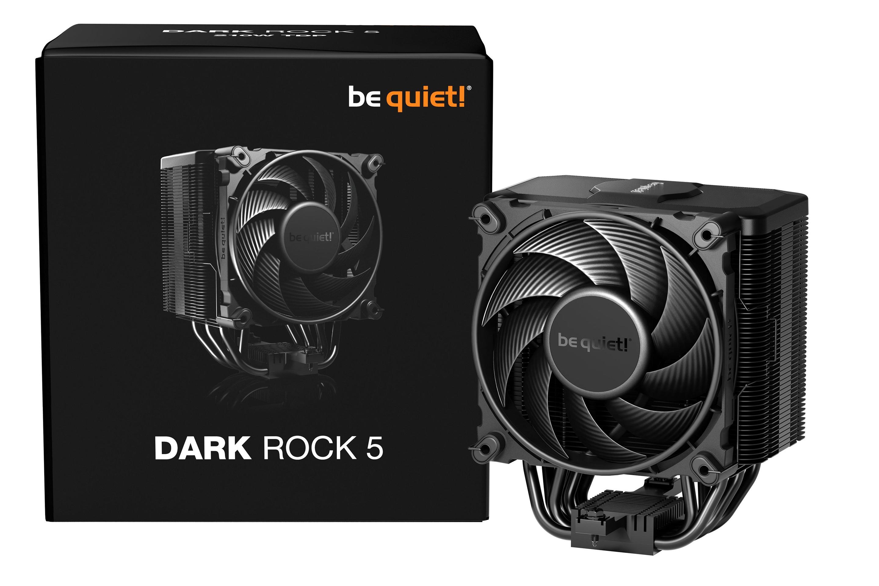 Cooler CPU BE QUIET! Dark Rock 5 (12 cm - 2100 RPM - 4-pin - Preto), miniatura 6