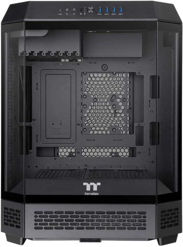 Caixa PC THERMALTAKE The Tower 600 (ATX, micro ATX, Mini-ITX - PS2 - Midi Tower - Preto) — miniatura 3