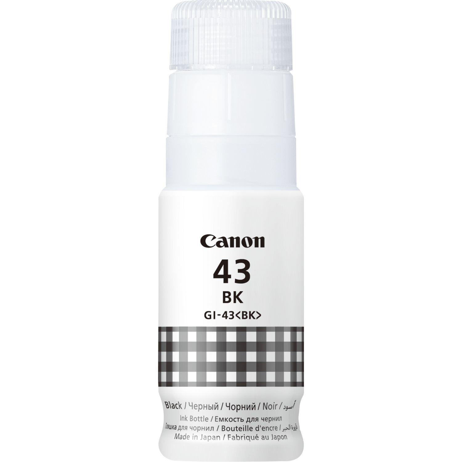 Frasco de Tinta CANON GI-43BK (Preto)