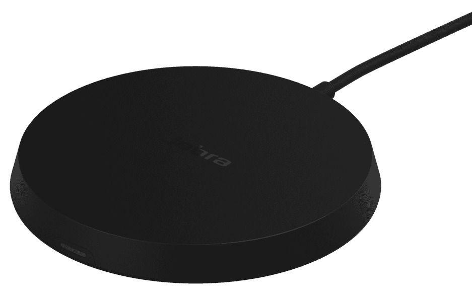 Base de Carregamento Sem Fios JABRA Evolve3 Wireless Charging Pad USB-A (USB Type-A - USB-A - Preto)