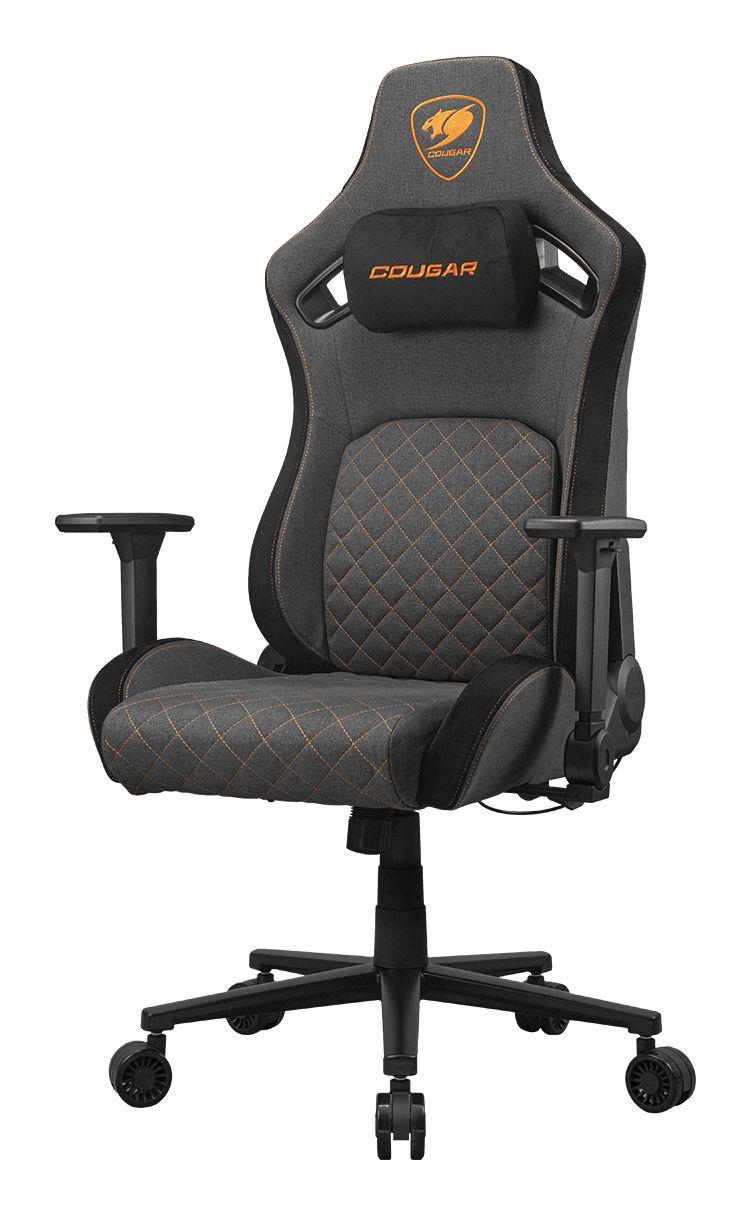 Cadeira Gaming COUGAR Defensor F (120 kg - 136,5 cm - 4D - Cinzento/Laranja), miniatura 3