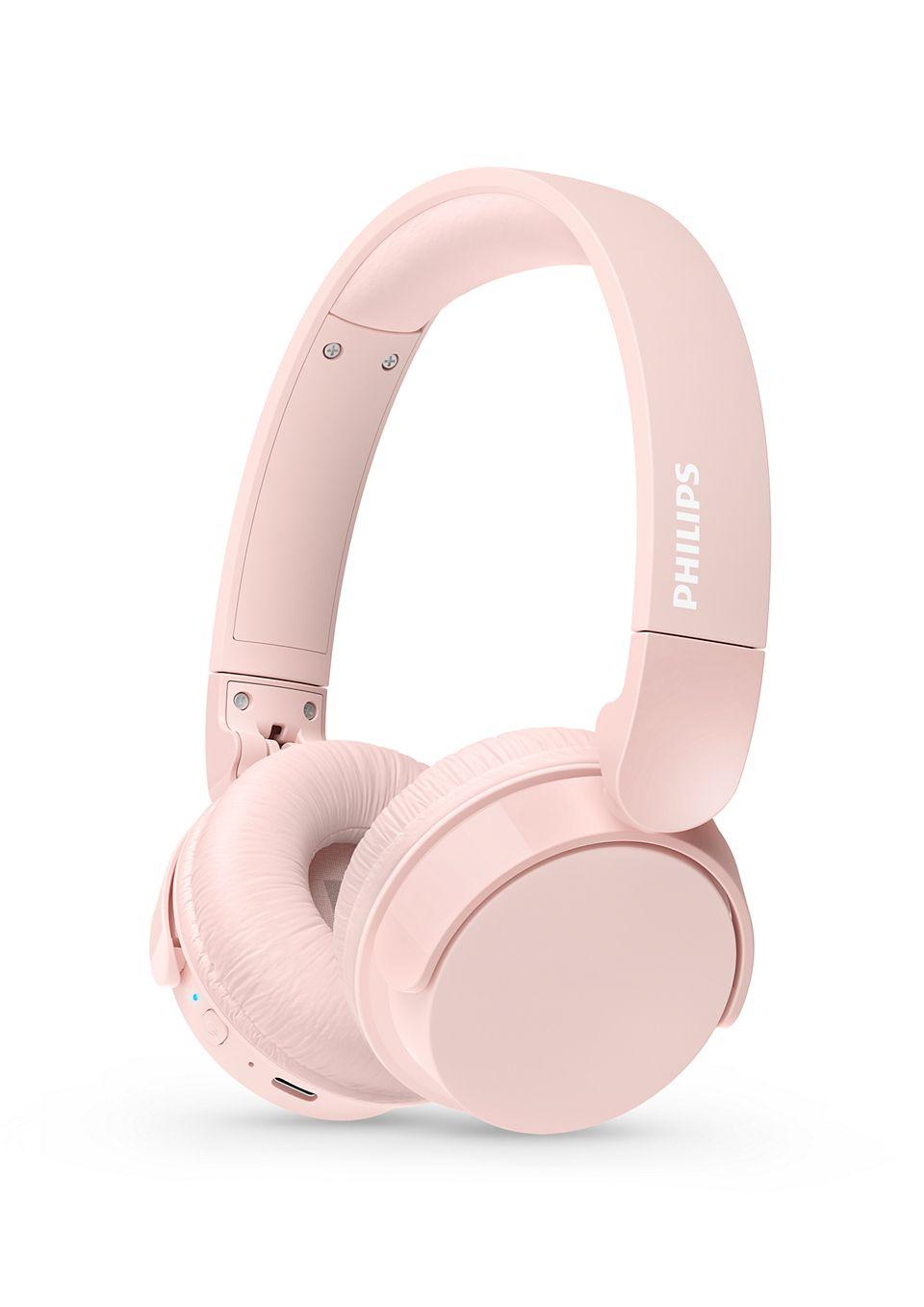 Auscultadores PHILIPS TAH4209PK/00 (Binaural - Sem fios - Supra-aural - Rosa)