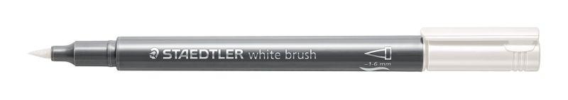 Marcador de Ponta de Pincel STAEDTLER 8321-0 (Branco)