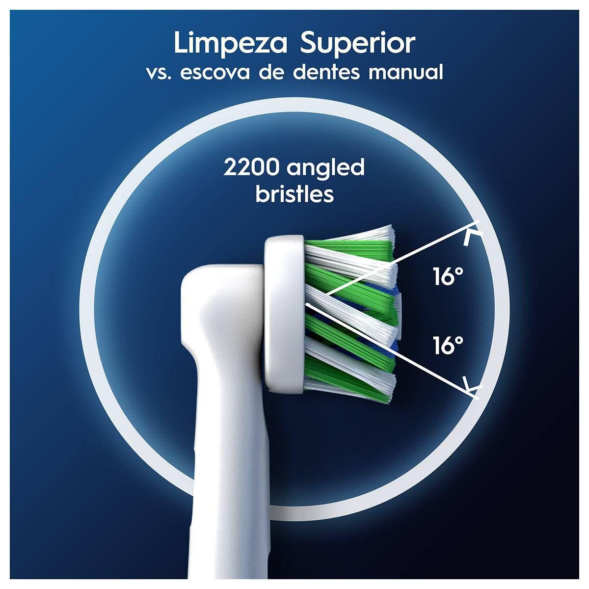 Cabeças de Substituição ORAL-B CrossAction EB509FSS (Branco) — miniatura 3