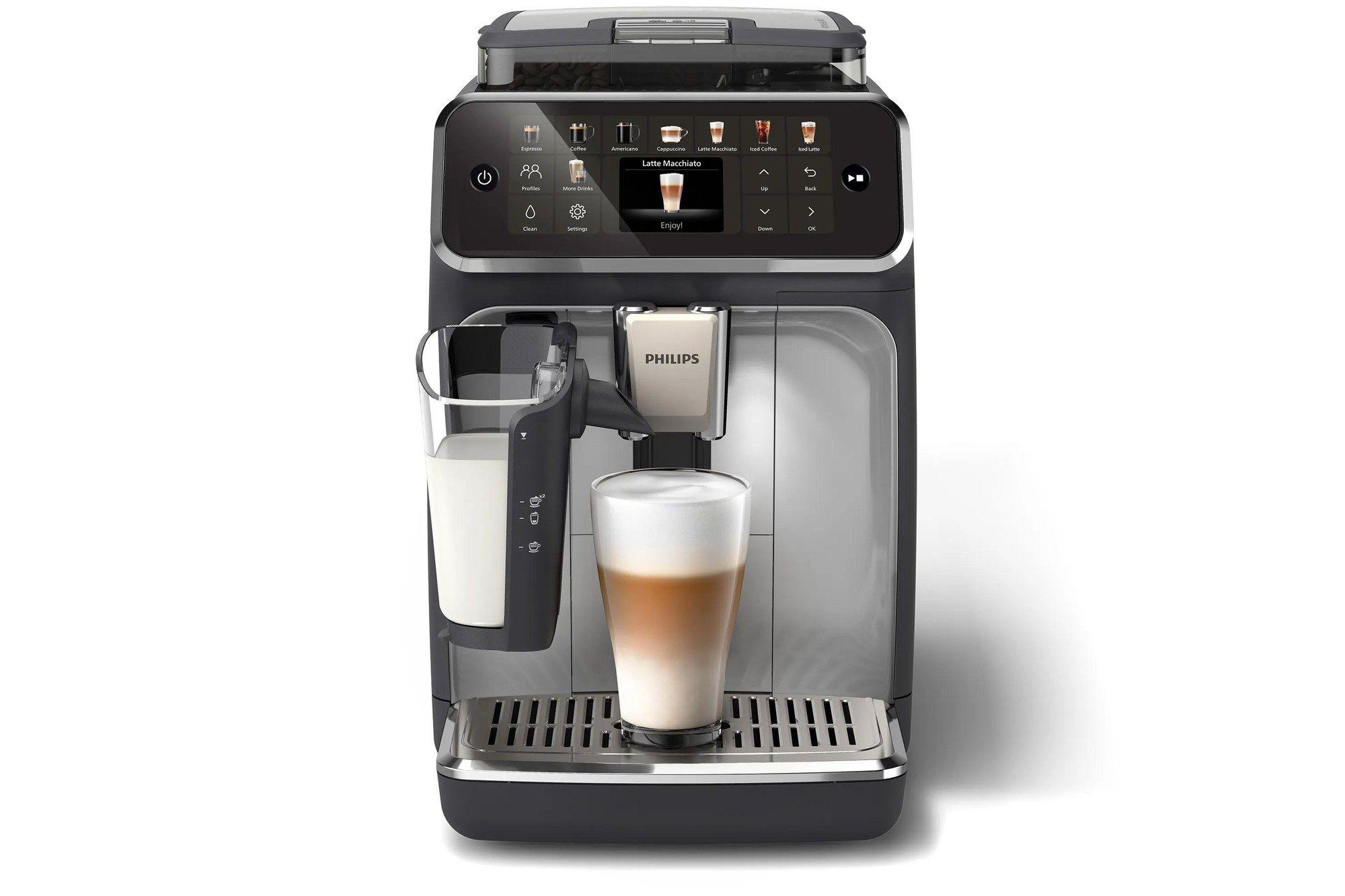 Máquina de Café Expresso Automática PHILIPS 5500 Series EP5546/70 (Grãos de café - 1500 W - 15 bar)