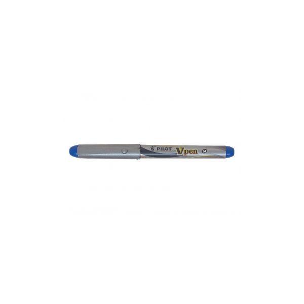 Caneta-Tinteiro PILOT V-Pen Silver (Prata e Azul) — miniatura 2