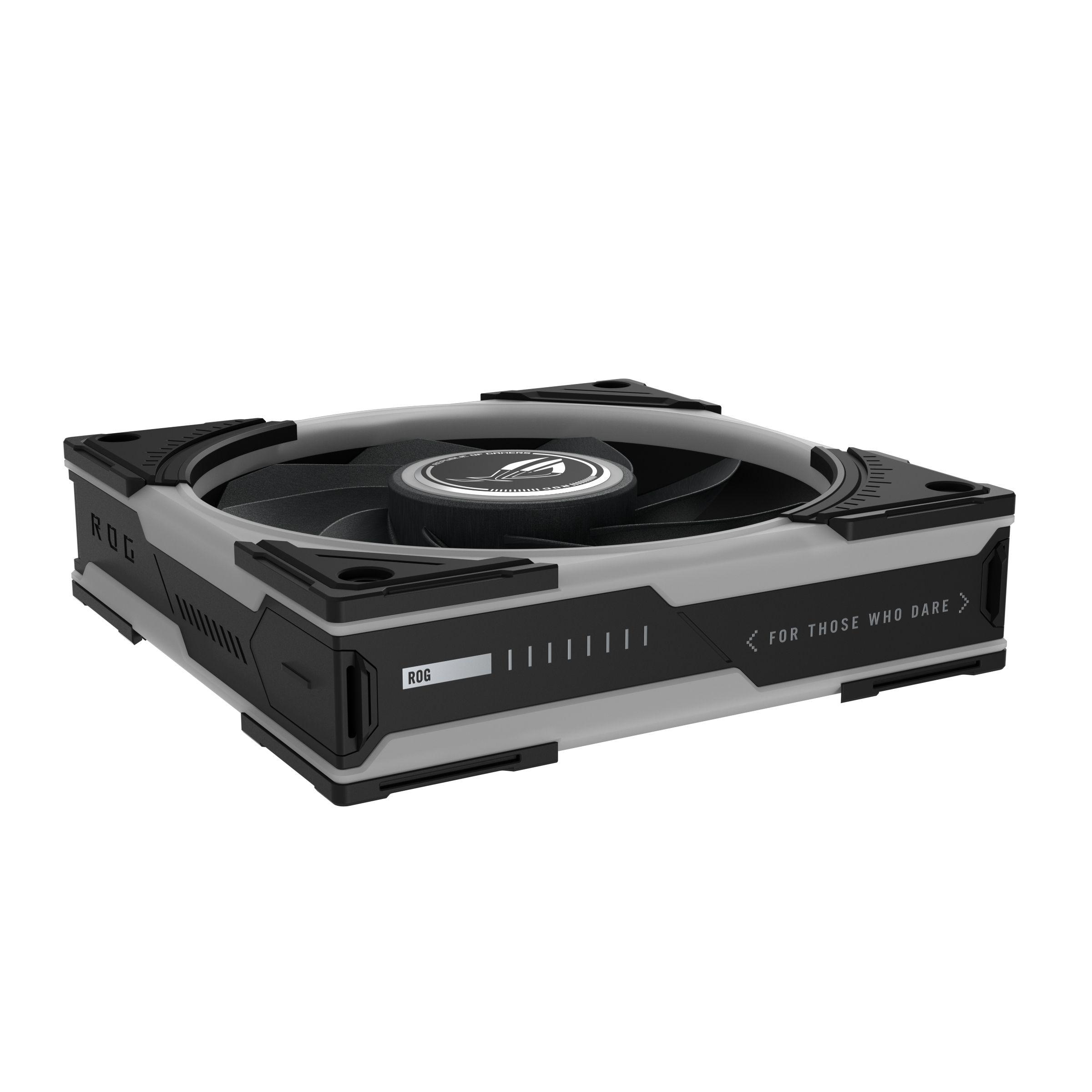 Conjunto de Ventoinhas para Caixa de Computador ASUS ROG Eurux GR120 ARGB Reversa (Preto e Branco), miniatura 18