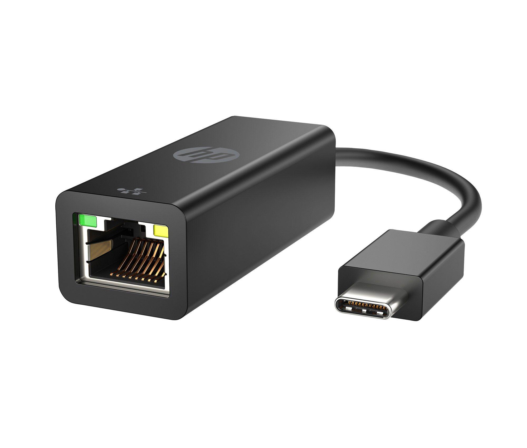 Adaptador de Rede HP USB-C para RJ45 G2 (0,1 m - USB Type-C - RJ-45 - Preto), miniatura 3
