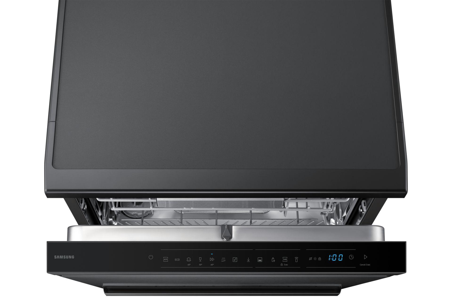 Máquina de Lavar Loiça Independente SAMSUNG DW70H73YCFEU1 (Largura 60 cm - 14 talheres - B - Preto), miniatura 3