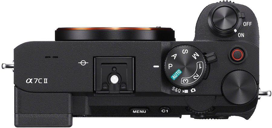 Máquina Fotográfica Mirrorless SONY Alpha 7C II (1 036 800 pontos - 3.2 Gen 1 - Preto) — miniatura 2
