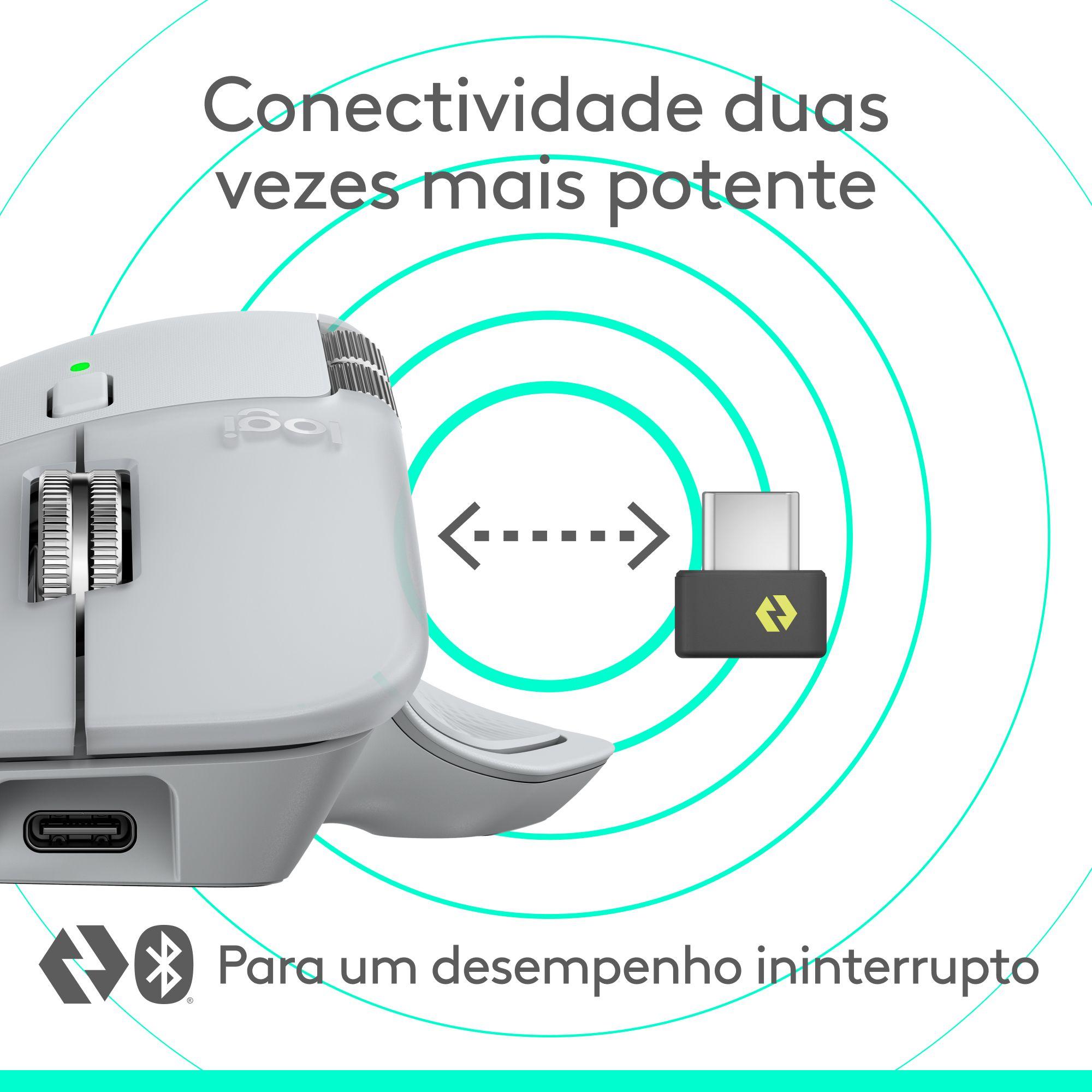 Rato LOGITECH MX Master 4 (Mão direita - 8000 DPI - Laser - Cinzento) — miniatura 13
