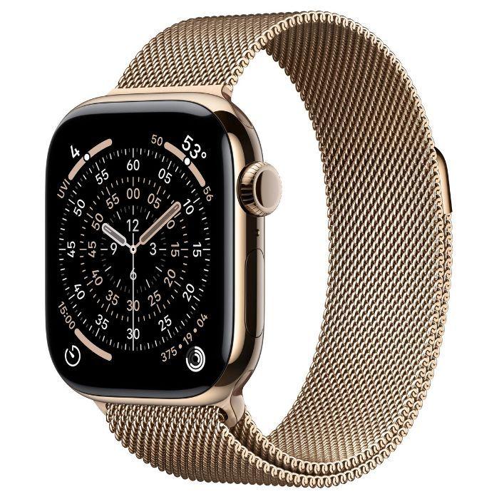 Smartwatch APPLE Watch Series 11 GPS + Cellular 42 mm (Retangular - watchOS 26 - Apple S10 - Titânio Dourado), miniatura 2
