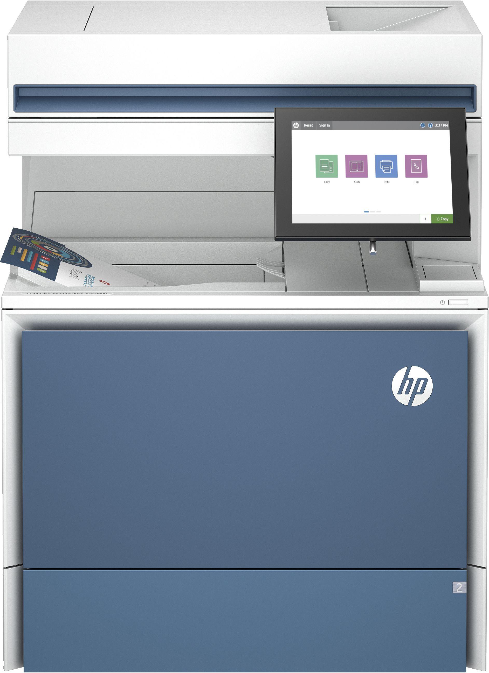 Impressora Multifuncional Laser a Cores HP Color LaserJet Enterprise 6800dn (A4 - Impressão a cores - 650 folhas - Branco), miniatura 2