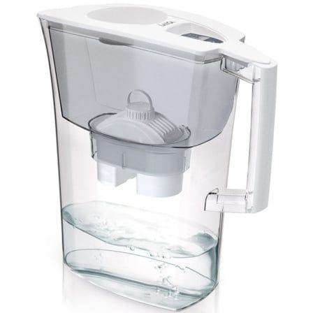 Jarra Filtrante LAICA Prime Line Elegance/Spring J51-CA (Altura 26,4 cm - Branco/Translúcido)