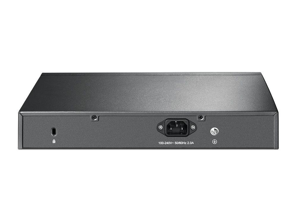 Switch TP-LINK TL-SG1016PE (Gigabit Ethernet - 4,1 MB - 32 Gbit/s - Preto) — miniatura 3