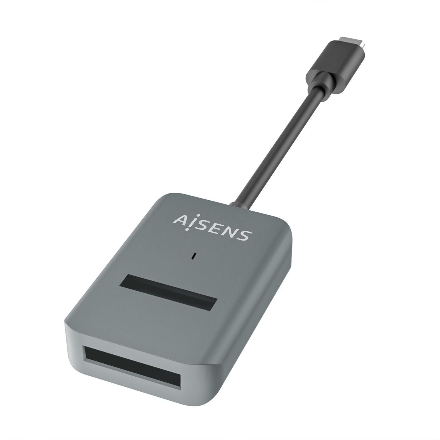 Caixa Externa M.2 AISENS ASUC-M2D012-GR (2 TB - M.2 - USB Type-C - Cinzento) — miniatura 3