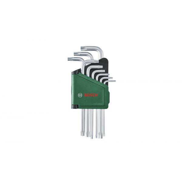 Conjunto de Chaves Torx em L BOSCH 1600A02Z9C (Plástico - Verde e Prateado), miniatura 4