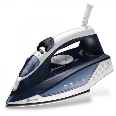 Ferro de Engomar GRUNKEL PL-22NS (2200 W - 0,28 l - Base em aço inoxidável - Azul)