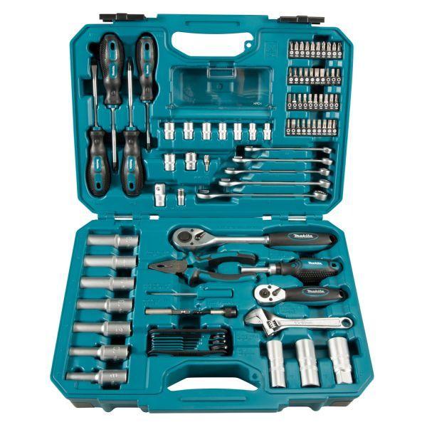 Conjunto de Ferramentas Manuais MAKITA E-08458 (87 Peças - Encaixes 1/2", 1/4" e 3/8" - Azul), miniatura 2