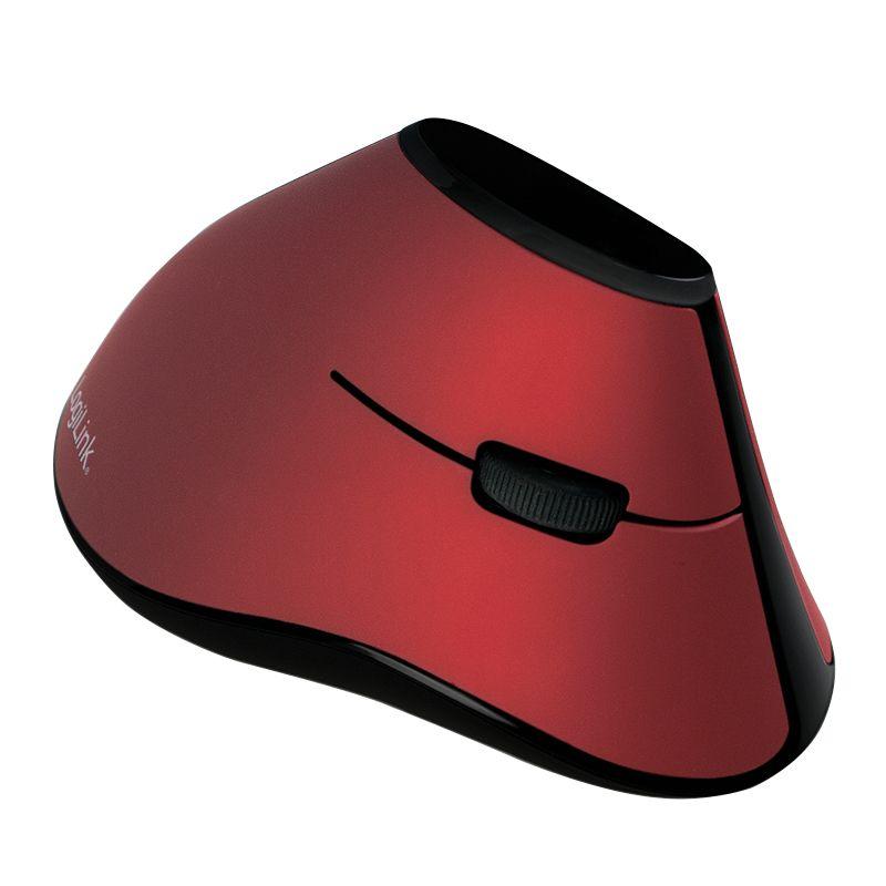 Rato LOGILINK ID0159 (Mão direita - 1200 DPI - Ótico - Preto/Vermelho), miniatura 4