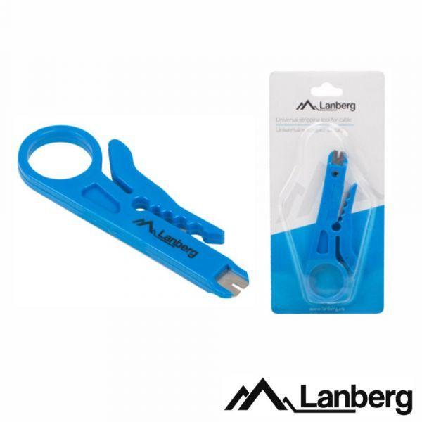 Descarnador de Cabos Universal LANBERG NT-0103 (Azul) — miniatura 2