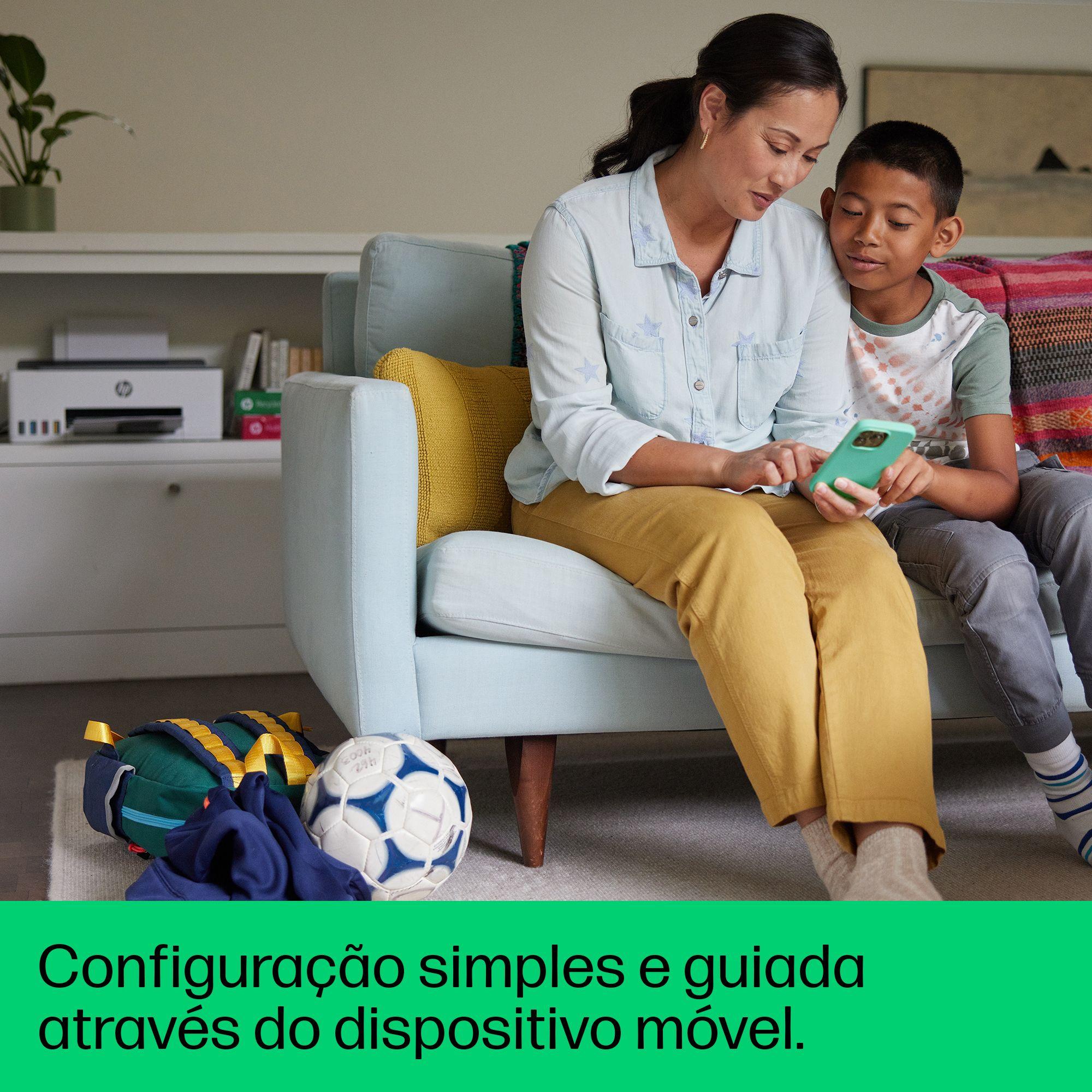 Impressora Multifunções HP Smart Tank 5105 (A4 - Impressão a cores - 100 folhas - Cinzento) — miniatura 12