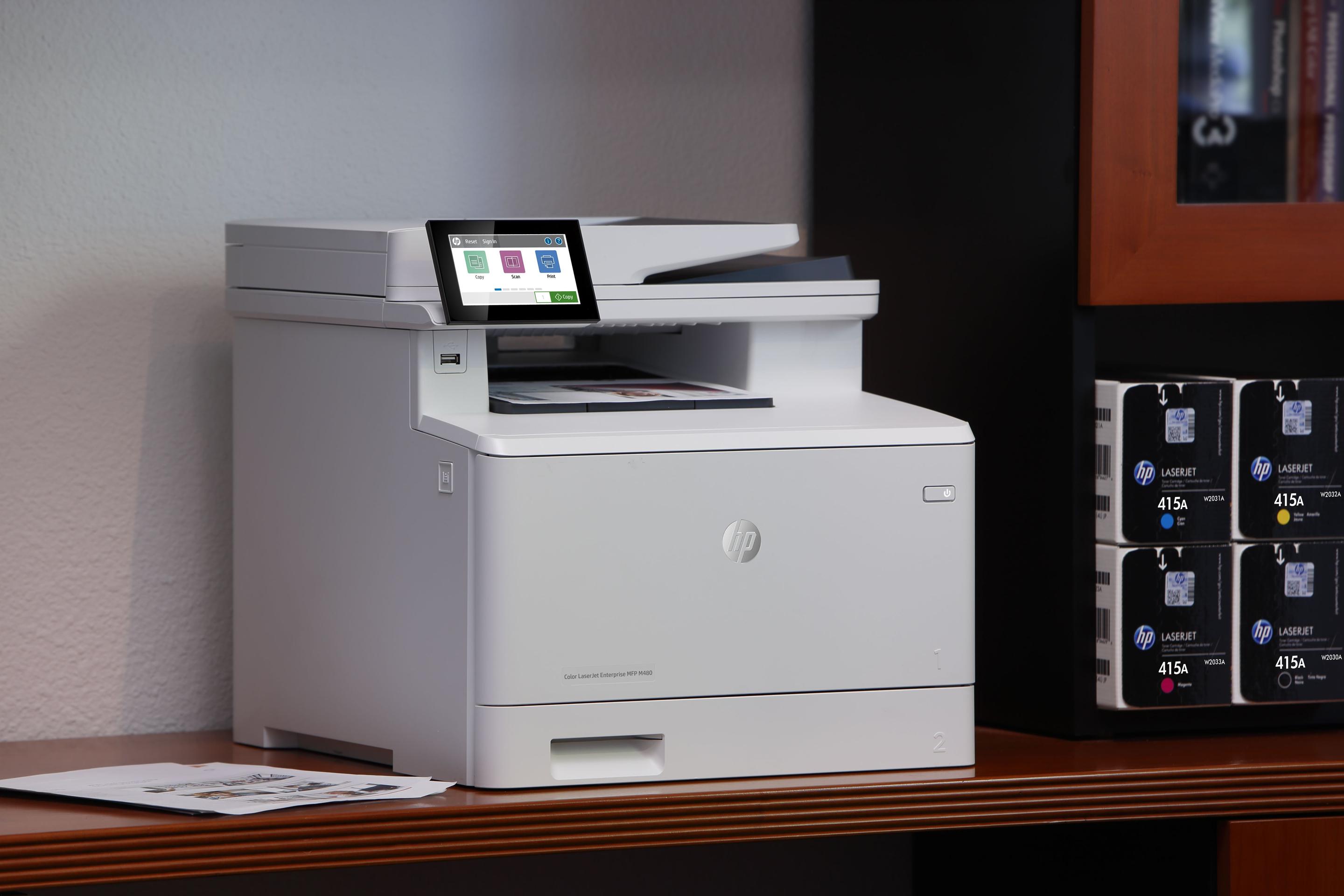 Toner HP 415A W2032A (2100 páginas - Amarelo) — miniatura 3