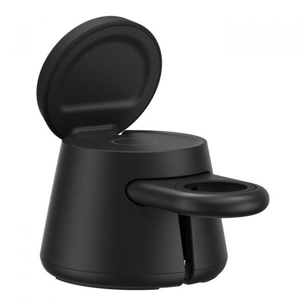 Estação de Carregamento Sem Fios BELKIN UltraCharge WIZ052KQBK (USB Type-C para USB Type-C - USB-C para USB-C - Preto), miniatura 3