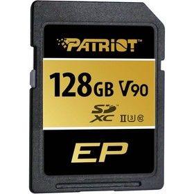 Cartão de Memória PATRIOT EP Series (128GB - Class 10 - Até 300 MB/s - Preto)