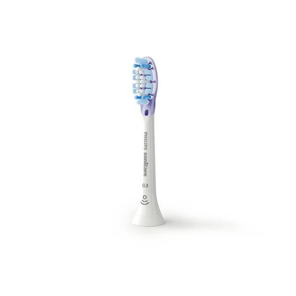 Cabeças de Escova de Dentes PHILIPS Sonicare G3 Premium Gum Care HX9055/87 (Branco) — miniatura 3