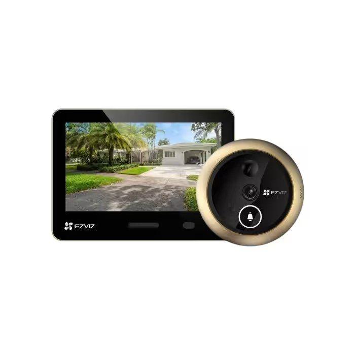 Videoporteiro EZVIZ EP4 (4K - Wi-Fi - Ecrã tátil 5,5" - Dourado) — miniatura 2