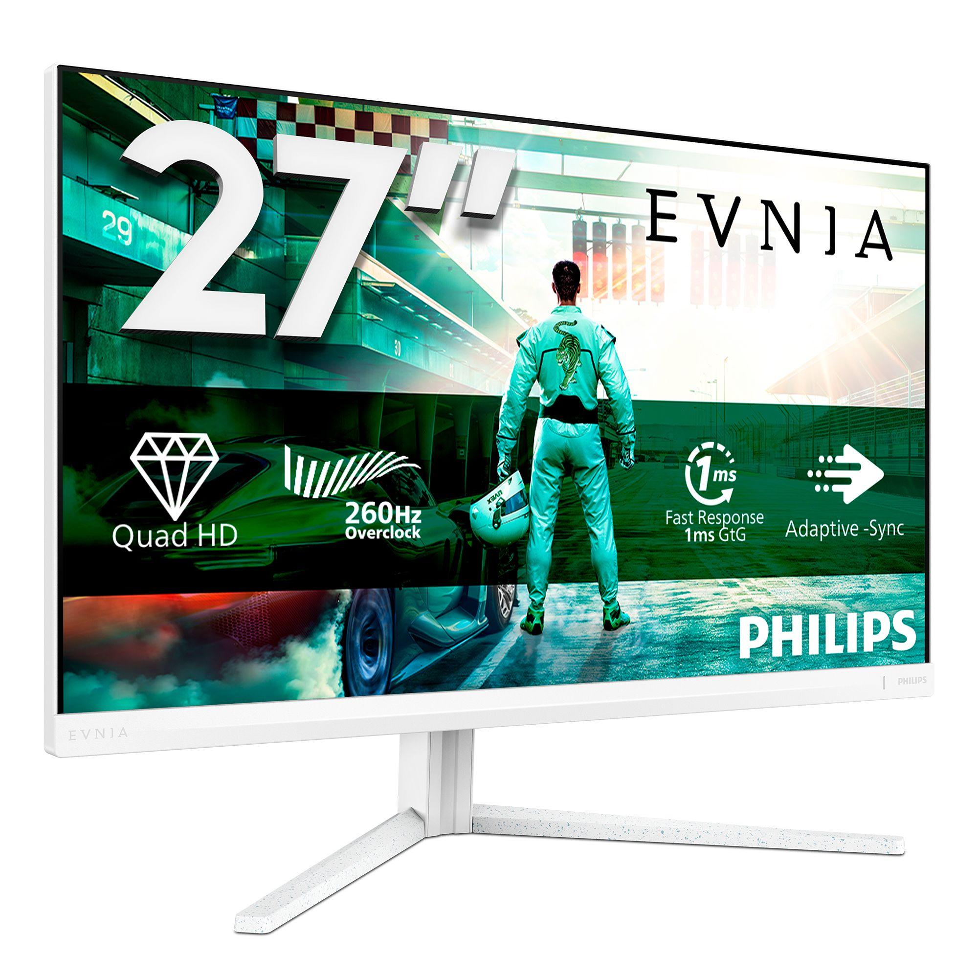 Monitor PHILIPS Evnia 27M2N3501PA/00 (27" - Fast IPS - 144 Hz - Branco), miniatura 3